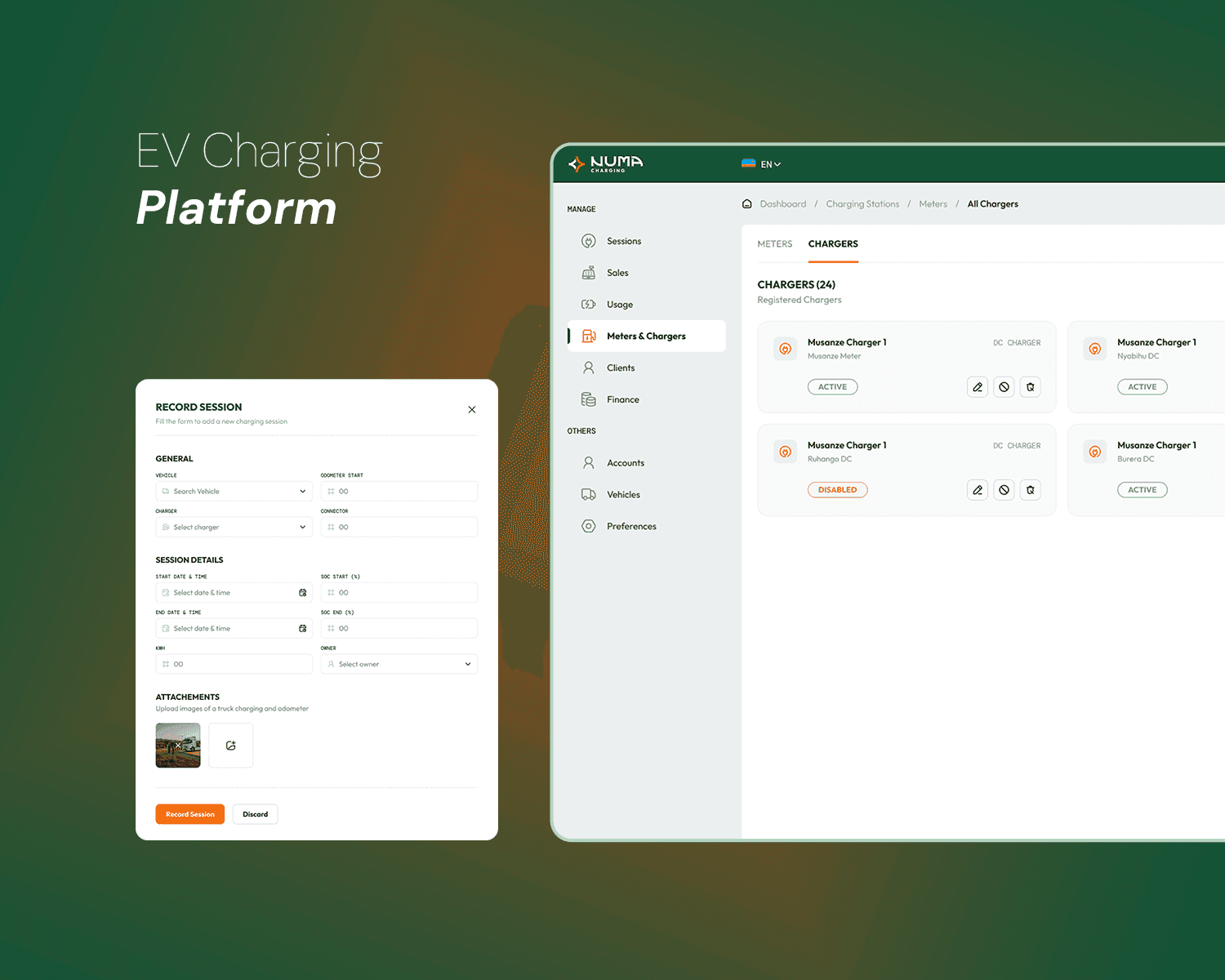  EV Charging Platform